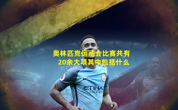 奥林匹克运动会比赛共有20余大项其中包括什么