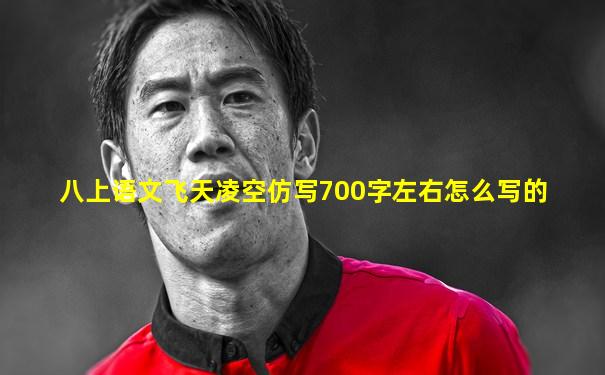 八上语文飞天凌空仿写700字左右怎么写的