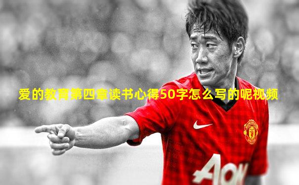 爱的教育第四章读书心得50字怎么写的呢视频